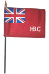 Hudson's Bay Company Desk Flag