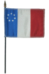 Louisiana (1861jan) Desk Flag