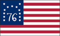 [U.S. 13 Star Bennington Flag]