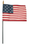 US15 Ft. McHenry Desk Flag