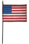 U.S. 25 Star Desk Flag
