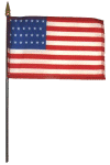 U.S. 27 Star Desk Flag