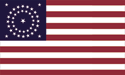 41 star Round Pattern unofficial U.S. flag