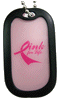 [Pink For Life Dog Tag]
