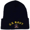 [Navy Knit Watchcap]