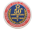 [WWII 50th Anniversary Patch]