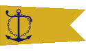 [Spanish Yellow Navy Golden Anchor Award Pennant]