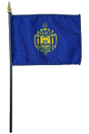 Navy Brigade of Midshipmen Desk Flag