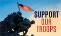 [Support Our Troops - Iwo Jima Flag]