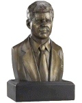 [John F. Kennedy Bust Sculpture]