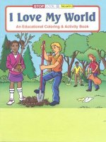 I Love My World educational coloring book