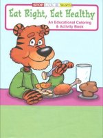 Eat Right, Eat Healthy educational coloring book