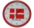 [Denmark Wall Clock]