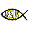 Jesus Fish Shape Magnet