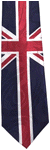 United Kingdom Large Flag Neck Tie