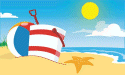 [Beach Flag]