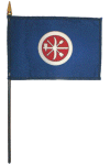 Choctaw Brigade Desk Flag