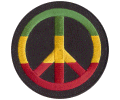[Peace Sign Green/Yellow/Red Patch]