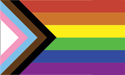 [Rainbow Progress Pride Flag]