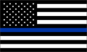 [Thin Blue Line U.S. Flag]