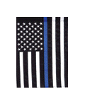 [Thin Blue Line U.S. Garden Banner]
