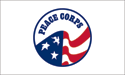 [Old Design Peace Corps Flag]