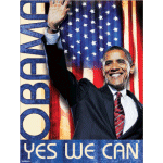 Obama Yes We Can Banner