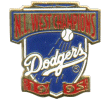 [1995 National League West Champs Dodgers Pin]