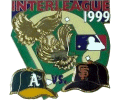 A's vs Giants Interleague Pin