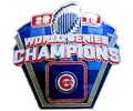 [2016 World Series Champs Trophy Cubs Pin]