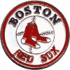 Red Sox Round Logo Pin