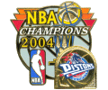 Pistons 2004 Champs Pin