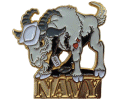 [Navy Mascot Pin]