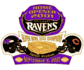 2001 Ravens Home Opener Small Helmets pin
