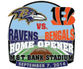 2014 Ravens Home Opener pin
