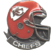 Chiefs Helmet Pin
