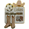 [World Cup '94 Dallas Host City Large Pin]