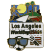 [World Cup '94 Los Angeles Host City Large Pin]
