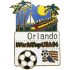 [World Cup '94 Orlando Host City Large Pin]