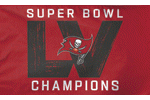 [Super Bowl 55 Champions Buccaneers Flag]