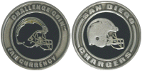 [San Diego Chargers Challenge Coin]