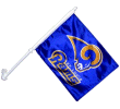 [Rams Car Flag]