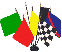Racing Flags Desk Set