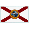 [Florida Flag Reflective Decal]