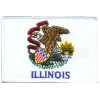 [Illinois Flag Patch]