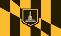 [Baltimore City, Maryland Flag]