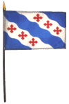 Rockville, Maryland Desk Flag