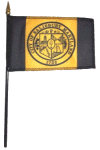 Salisbury, Maryland Seal Design Desk Flag