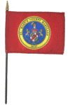 St. Mary's County, Maryland Desk Flag