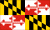 Maryland 2x3' Classroom Flag